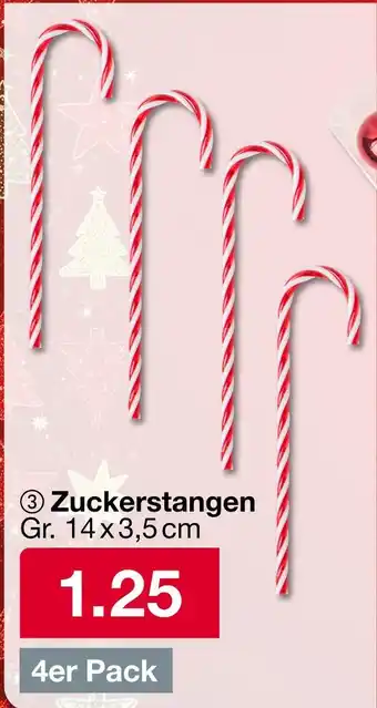 Woolworth Zuckerstangen Angebot