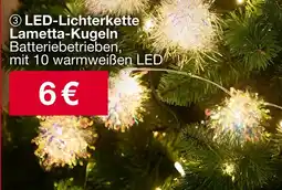 Woolworth Led-lichterkette lametta-kugeln Angebot