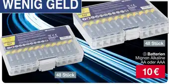 Woolworth Mignon alkaline batterien Angebot