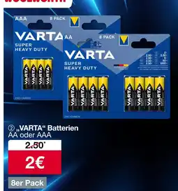 Woolworth Varta batterien Angebot