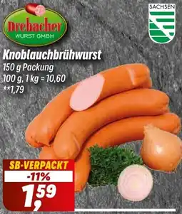 Simmel Drebacher Knoblauchbrühwurst Angebot