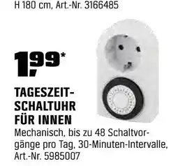 OBI Tageszeit-schaltuhr für innen Angebot