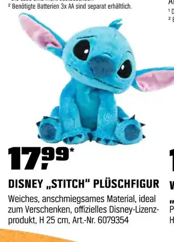 OBI Disney stitch plüschfigur Angebot