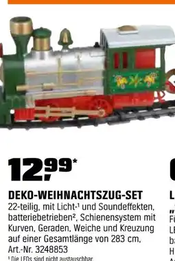 OBI Deko-weihnachtszug-set Angebot