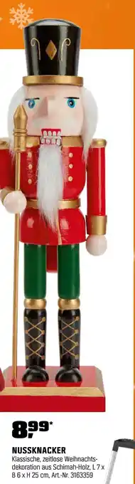 OBI Nussknacker Angebot