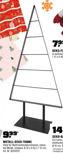 OBI Metall-deko-tanne Angebot
