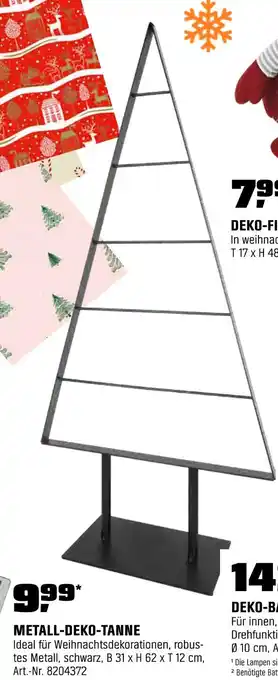 OBI Metall-deko-tanne Angebot