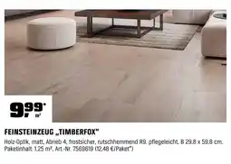 OBI Feinsteinzeug „timberfox“ Angebot