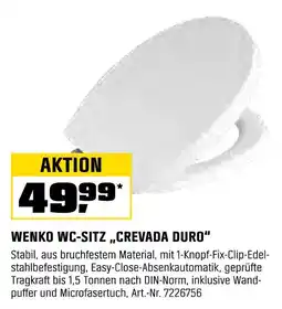 OBI Wenko wc-sitz „crevada duro“ Angebot
