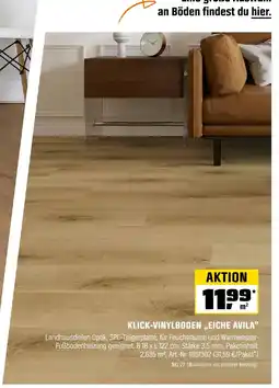 OBI Klick-vinylboden „eiche avila“ Angebot