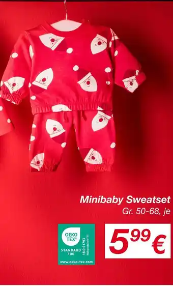 KiK Minibaby sweatset Angebot