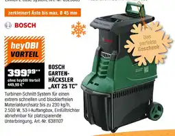 OBI Bosch garten-häcksler „axt 25 tc“ Angebot