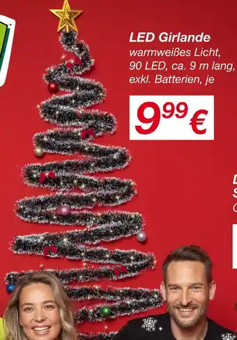 KiK Led girlande Angebot