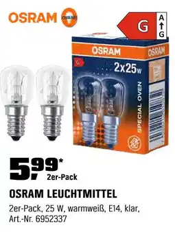 OBI Osram leuchtmittel Angebot