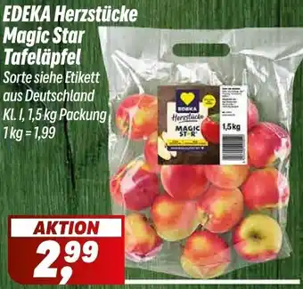 Simmel EDEKA Herzstücke Magic Star Tafeläpfel Angebot