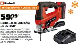 OBI Einhell akku-stichsäge „tc-js 18/70“ Angebot