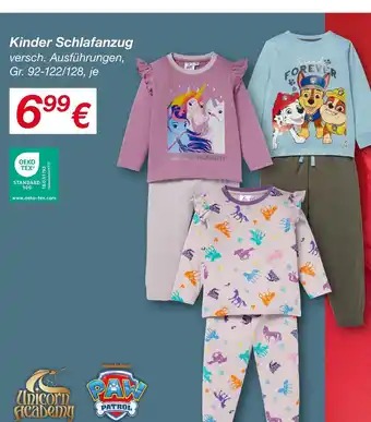 KiK Unicorn academy kinder schlafanzug Angebot