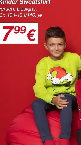 KiK Kinder sweatshirt Angebot