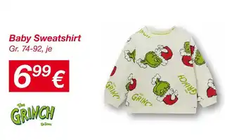 KiK The grinch baby sweatshirt Angebot