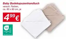 KiK Baby badekapuzenhandtuch Angebot