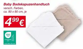 KiK Baby badekapuzenhandtuch Angebot