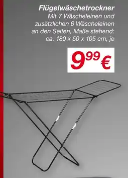 KiK Flügelwäschetrockner Angebot
