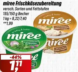 Simmel miree Frischkäsezubereitung Angebot