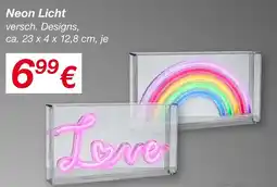 KiK Neon licht Angebot