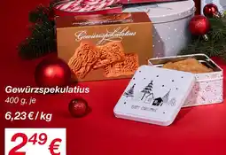 KiK Gewürzspekulatius Angebot