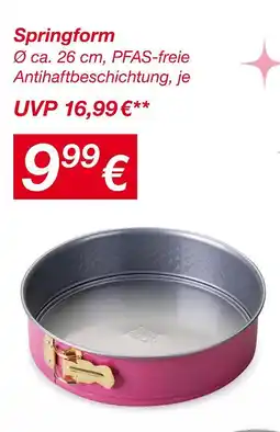 KiK Springform Angebot