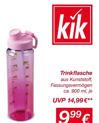 KiK Trinkflasche Angebot