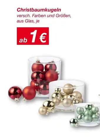 KiK Christbaumkugeln Angebot