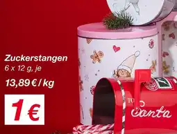KiK Zuckerstangen Angebot