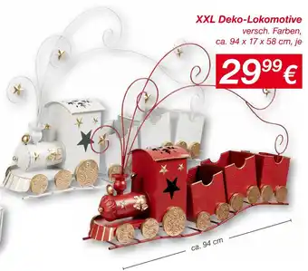 KiK Xxl deko-lokomotive Angebot