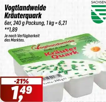 Simmel Vogtlandweide Kräuterquark Angebot