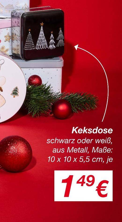 Keksdose Angebot bei KiK