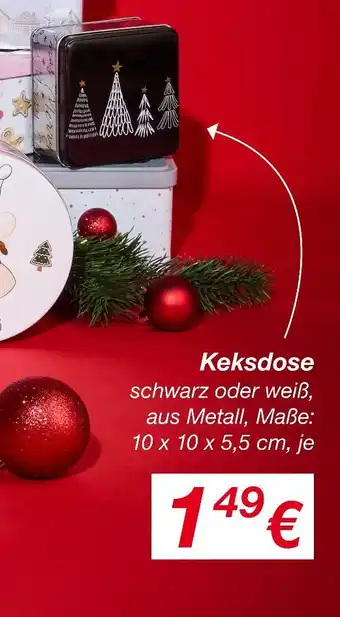 KiK Keksdose Angebot
