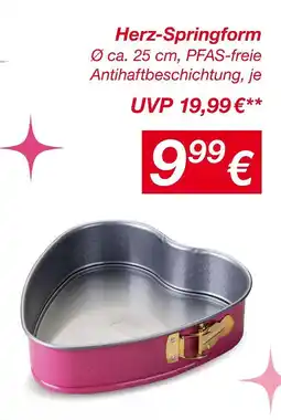 KiK Herz-springform Angebot