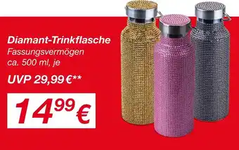 KiK Diamant-trinkflasche Angebot