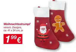 KiK Weihnachtsstrumpf Angebot