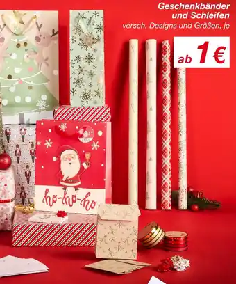 KiK Geschenkbänder und schleifen Angebot