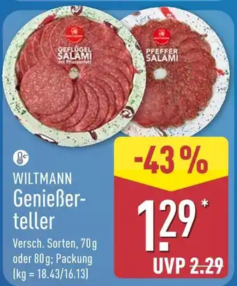 Aldi Nord Wiltmann geflügel salami Angebot