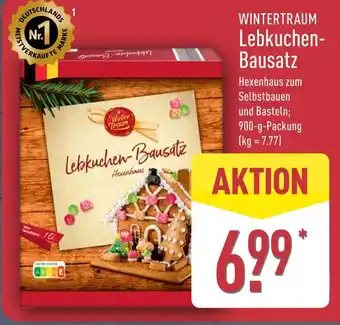 Aldi Nord Wintertraum lebkuchen-bausatz hexenhaus Angebot