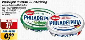 Simmel Philadelphia Frischkäse oder -zubereitung Angebot
