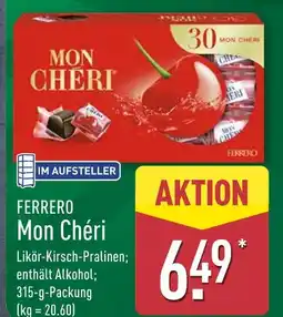 Aldi Nord Ferrero mon chéri Angebot