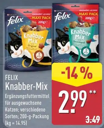 Aldi Nord Felix knabber-mix original Angebot