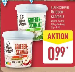 Aldi Nord Alpenschmaus griebenschmalz apfel Angebot