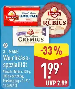 Aldi Nord St. mang limburger Angebot
