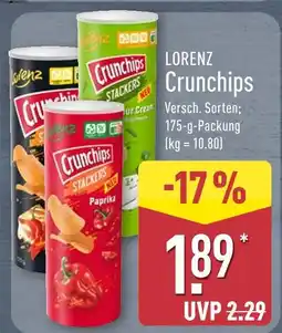 Aldi Nord Lorenz crunchips paprika Angebot