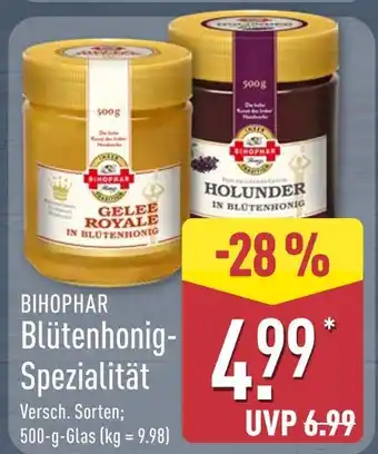 Aldi Nord Bihophar gelee royale in blütenhonig Angebot